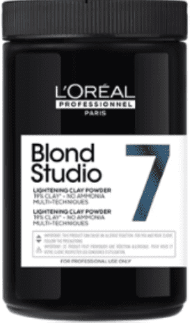 L`Oréal - ARCILLA Decolorante (decoloración) Sin Amoniaco BLOND STUDIO 7 CLAY 500 gramos