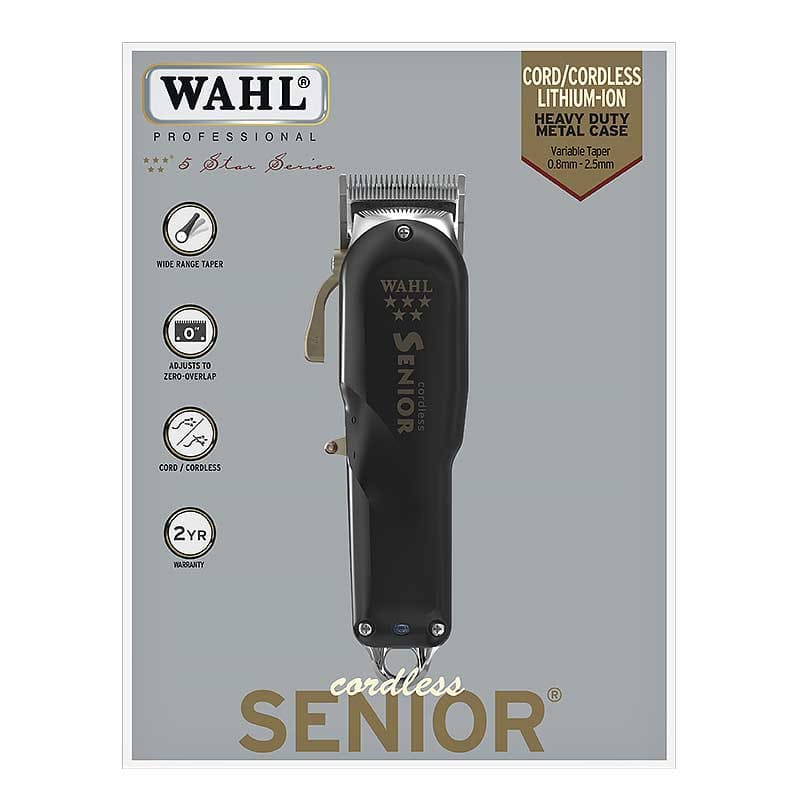 Wahl - Máquina Cortapelo SENIOR Cordless 5V con batería (08504-2316H)