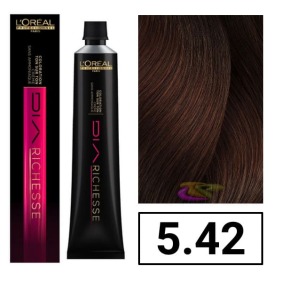 L`Oréal - Coloración DIARICHESSE 5.42 Marrón Cobrizo sin amoniaco 50 ml