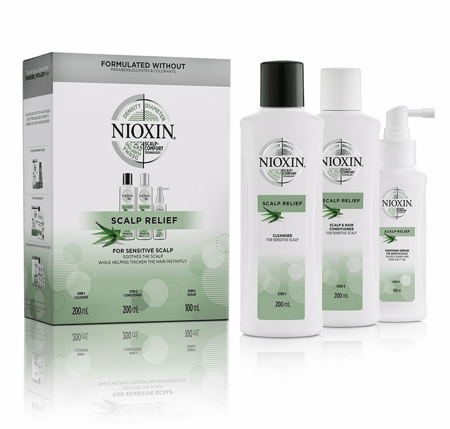 Nioxin - Kit SCALP RELIEF Sistema Calmante (3 productos)