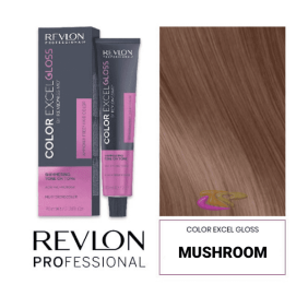 Revlon - Matizador COLOR EXCEL GLOSS Sin Amoniaco .821 MUSHROOM (acabado más oscuro y frío) 70 ml