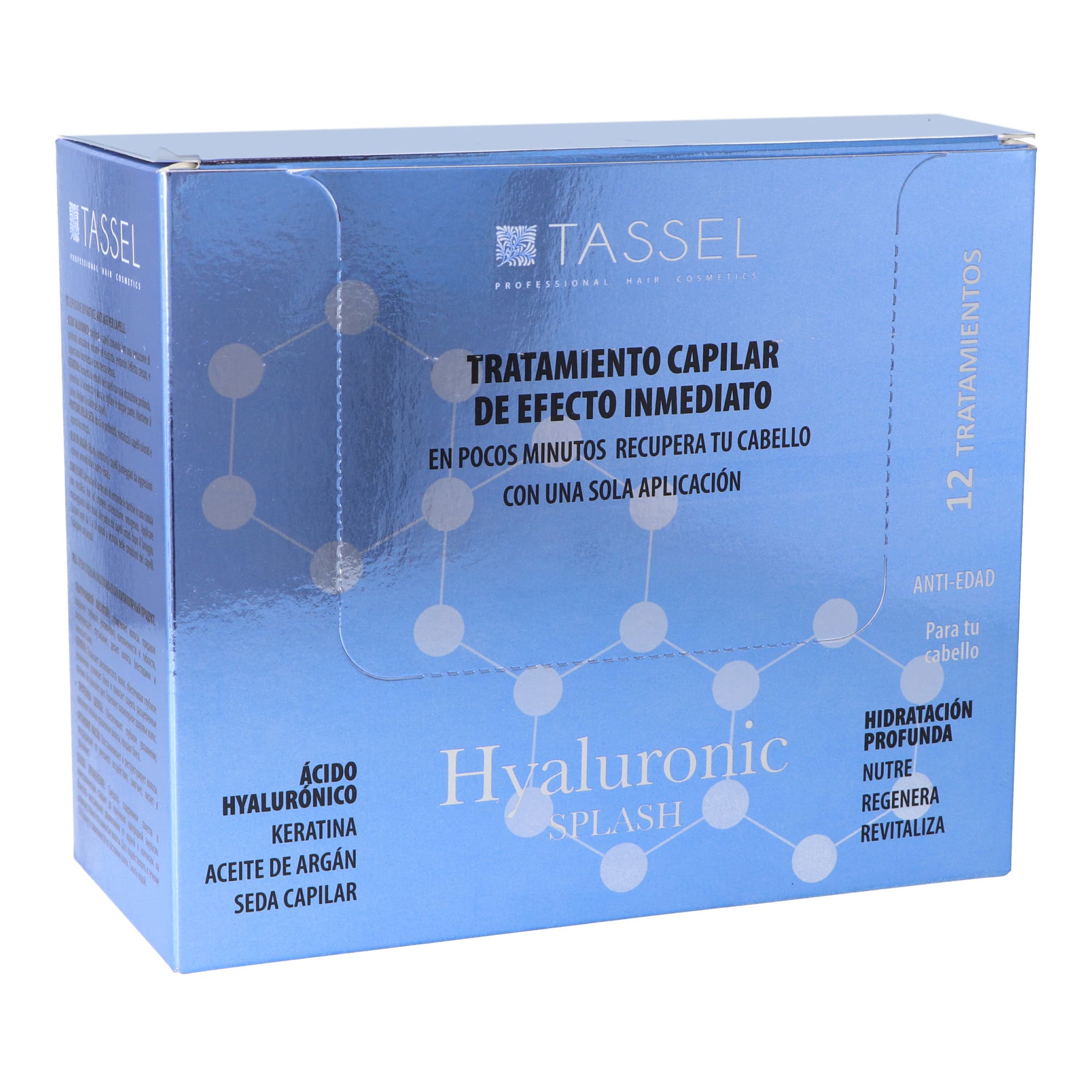 Tassel - Tratamiento de Reparación Profunda Anti-Edad HYALURONIC SPLASH 12 servicios (07438) 