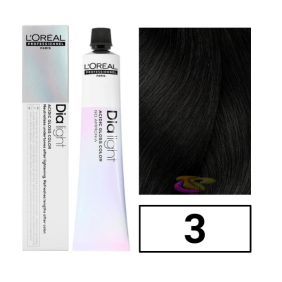 L`Oréal - Coloración DIALIGHT 3 Castaño Oscuro sin amoniaco 50 ml