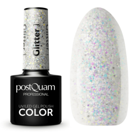 Postquam - Esmalte Uv/Led Gel Polish Color Nº 1 Glitter 5 ml