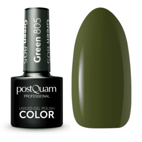 Postquam - Esmalte Uv/Led Gel Polish Color Nº 805 Verde 5 ml