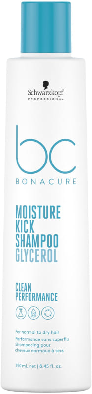 Schwarzkopf Bonacure - Champú GLYCEROL MOISTURE KICK cabellos normales o secos 250 ml