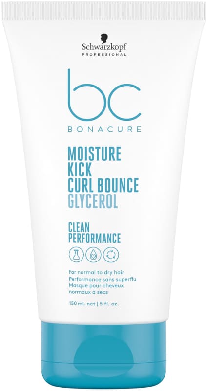 Schwarzkopf Bonacure - Crema Definidora GLYCEROL MOISTURE KICK Rizos Elásticos 150 ml