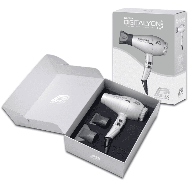 Parlux - Secador DIGITALYON Plata 2400 watios