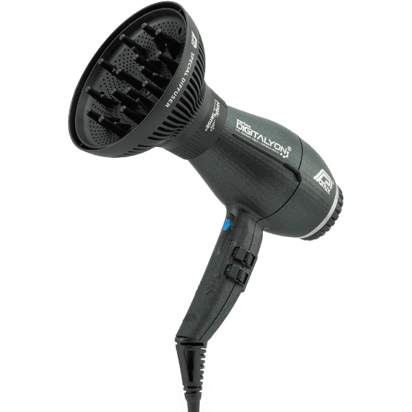 Parlux - Secador DIGITALYON Antracita 2400 watios + Difusor Magic Sense