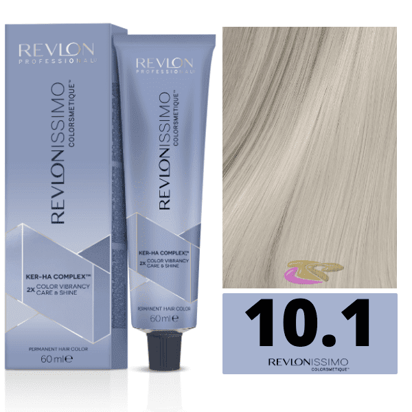 Revlon - Tinte Revlonissimo Colorsmetique 10.1 Rubio Clarísimo Ceniza 60 ml (Ker-Ha Complex)