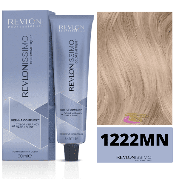 Revlon - Tinte Revlonissimo Intense Blonde 1222MN Irisado 60 ml (Ker-Ha Complex)