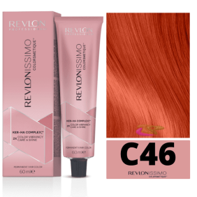 Revlon - Tinte Revlonissimo Cromatics C46 Rojo Mandarina 60 ml (Vegano)