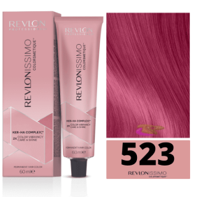 Revlon - Tinte Revlonissimo Colorsmetique Satinescent 523 Rosa Antiguo 60 ml (Ker-Ha Complex)