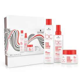 Schwarzkopf Bonacure - Pack REPARADOR REPAIR RESCUE (champú 250 ml + mascarilla 200 ml + spray acondicionador 200 ml)