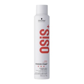 Schwarzkopf Osis+  - Laca ecológica FREEZE PUMP fijación fuerte 200 ml