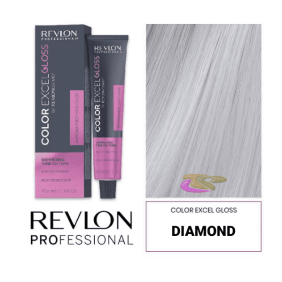 Revlon - Matizador Moda COLOR EXCEL GLOSS Sin Amoniaco .012 DIAMOND 70 ml