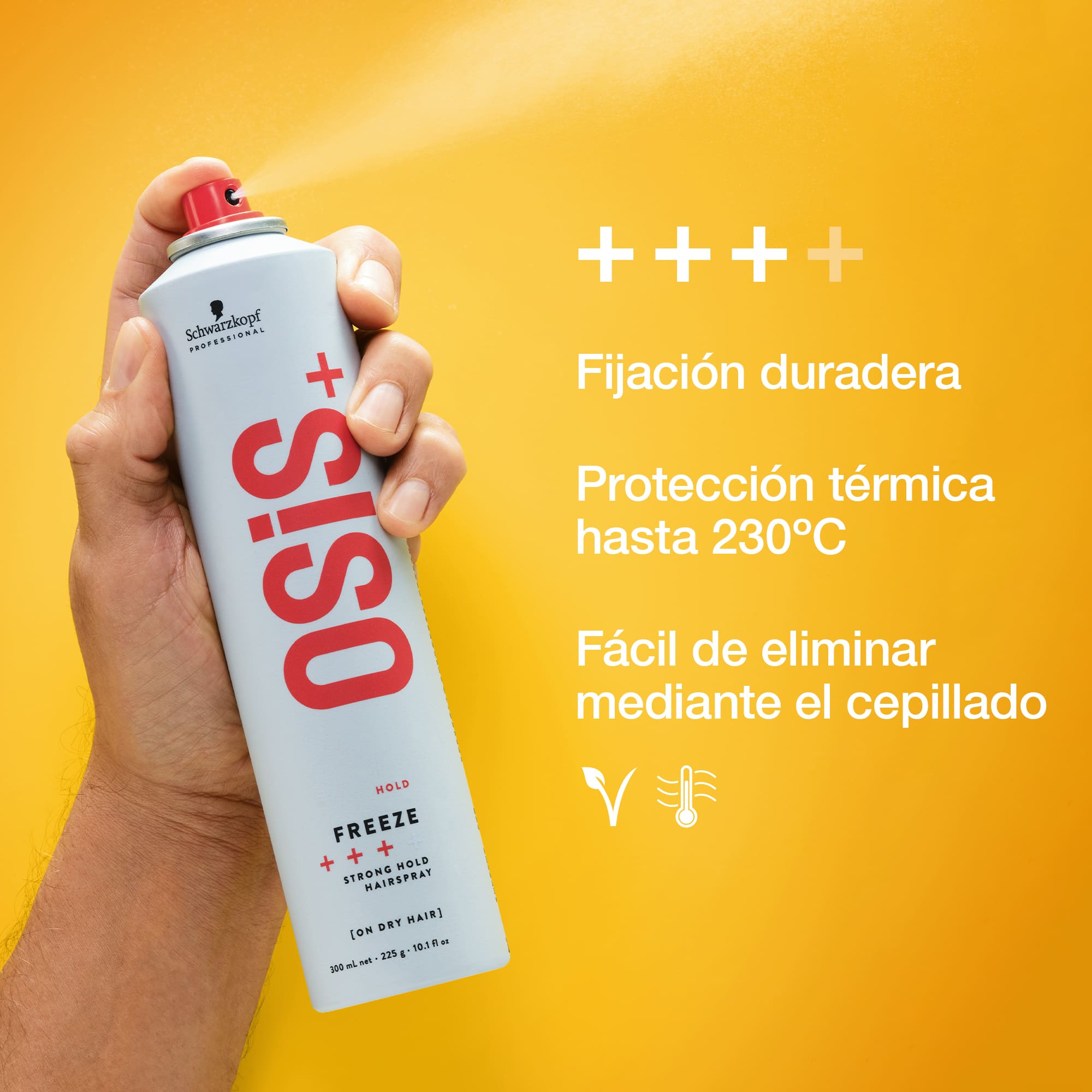 Schwarzkopf Osis+  - Laca FREEZE 500 ml (fij.fuerte)