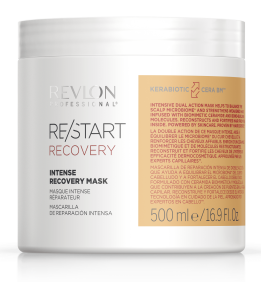 Revlon Restart - Mascarilla de Reparación Intensa RECOVERY para cabello dañado 500 ml