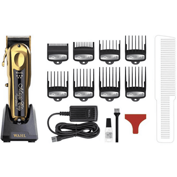 Wahl - Máquina Cortapelo MAGIC CLIP GOLD Cordless 5V con batería (08148-716)