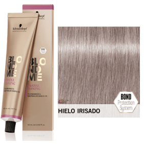 Schwarzkopf Blondme - Matizador (T) Hielo Irisado (neutraliza dorados intensos) 60 ml