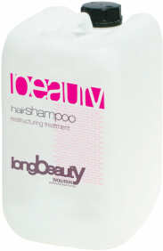 Long Beauty - Garrafa Champú ALMENDRA para cabellos secos y débiles 10000 ml