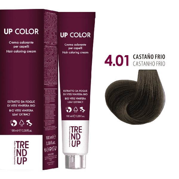 Trend Up - Tinte UP COLOR 4.01 Castaño Frío 100 ml