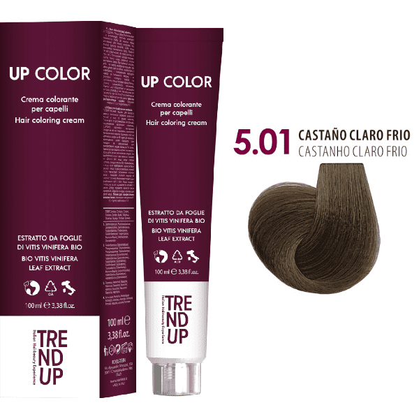 Trend Up - Tinte UP COLOR 5.01 Castaño Claro Frío 100 ml