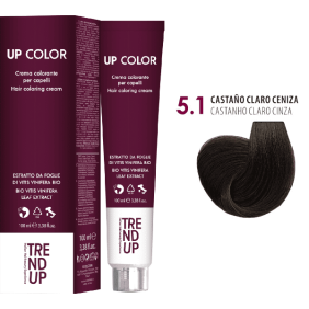 Trend Up - Tinte UP COLOR 5.1 Castaño Claro Ceniza 100 ml