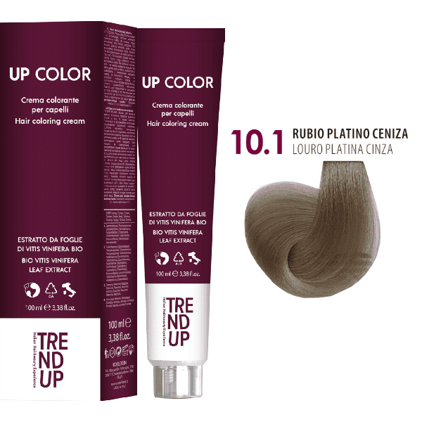 Trend Up - Tinte UP COLOR 10.1 Rubio Platino Ceniza 100 ml