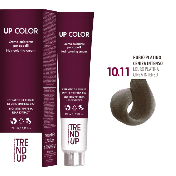 Trend Up - Tinte UP COLOR 10.11 Rubio Platino Ceniza Intenso 100 ml