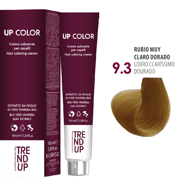 Trend Up - Tinte UP COLOR 9.3 Rubio Muy Claro Dorado 100 ml