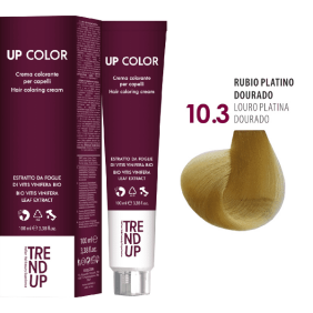 Trend Up - Tinte UP COLOR 10.3 Rubio Platino Dorado 100 ml