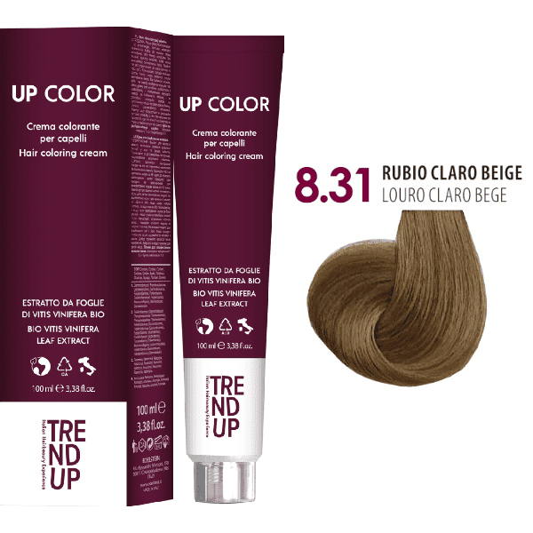 Trend Up - Tinte UP COLOR 8.31 Rubio Claro Beige 100 ml