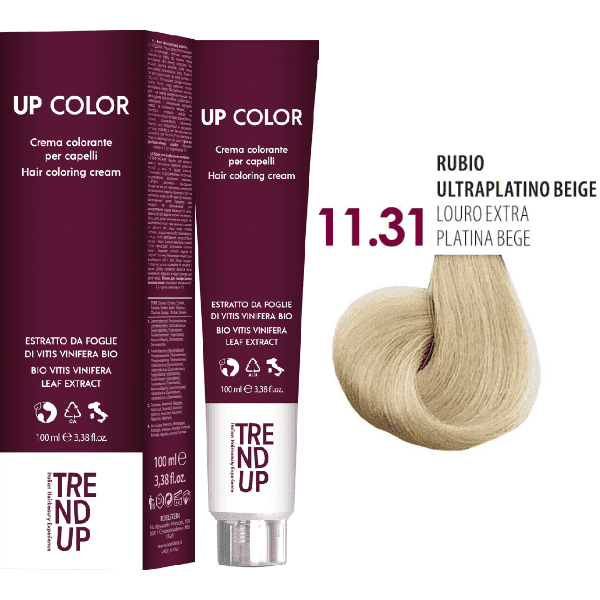 Trend Up - Tinte UP COLOR 11.31 Rubio Ultraplatino Beige 100 ml