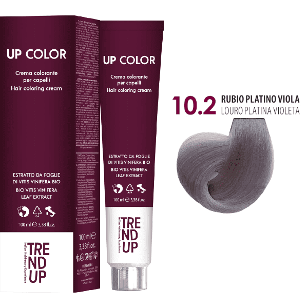 Trend Up - Tinte UP COLOR 10.2 Rubio Platino Viola 100 ml