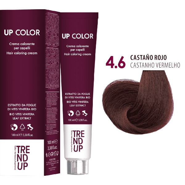 Trend Up - Tinte UP COLOR 4.6 Castaño Rojo 100 ml