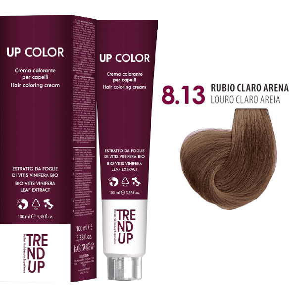 Trend Up - Tinte UP COLOR 8.13 Rubio Claro Arena 100 ml