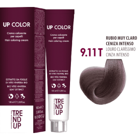 Trend Up - Tinte UP COLOR Tonalizante (matizador de mechas) 9.11T Rubio Muy Claro Ceniza Intenso 100 ml