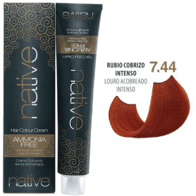 Native - Tinte sin amoniaco (sin ppd) 7.44 Rubio Cobrizo Intenso 100 ml