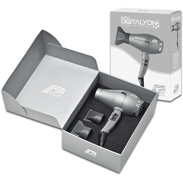 Parlux - Secador DIGITALYON Gris Glitter 2400 watios