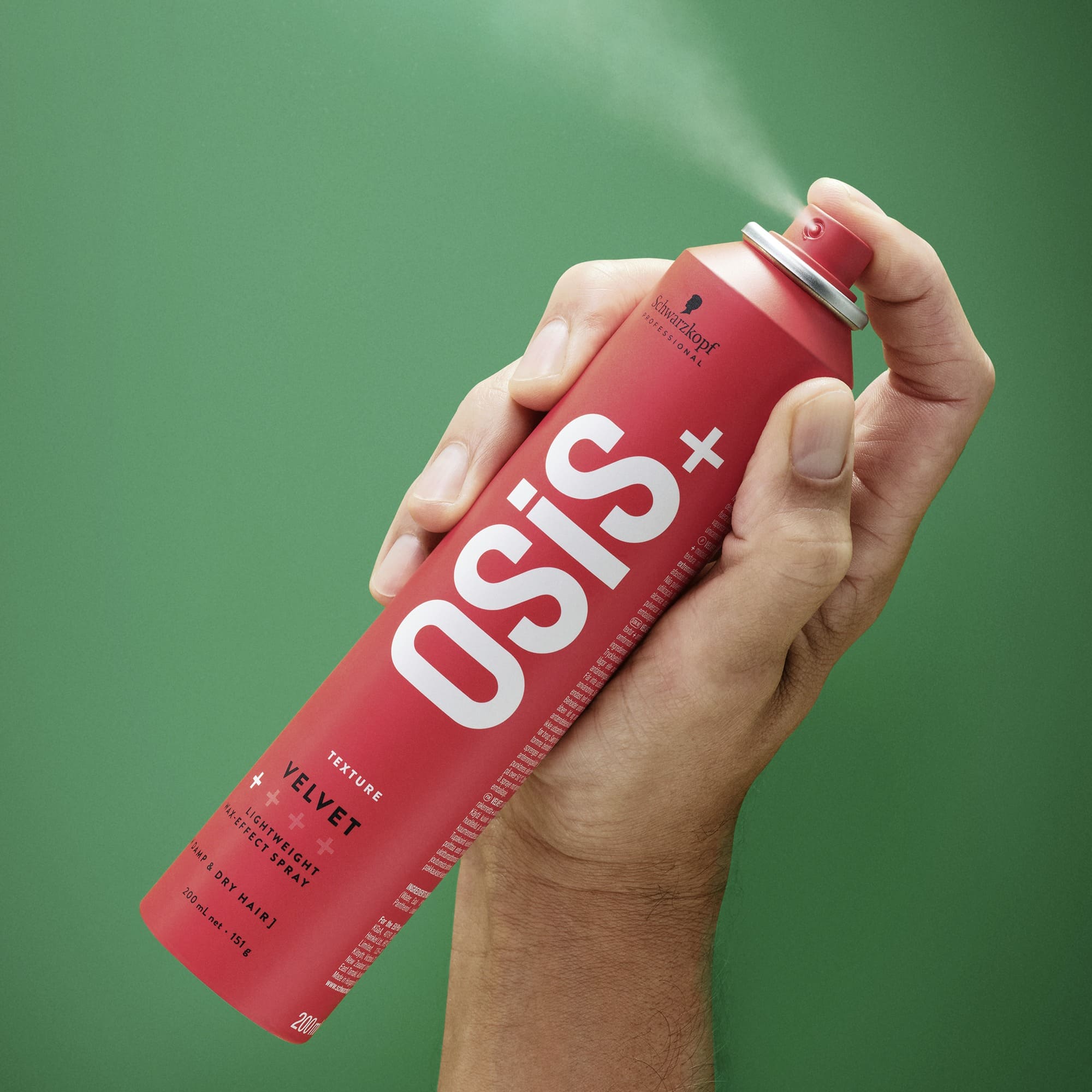 Schwarzkopf Osis+ - Spray ligero efecto cera VELVET 200 ml
