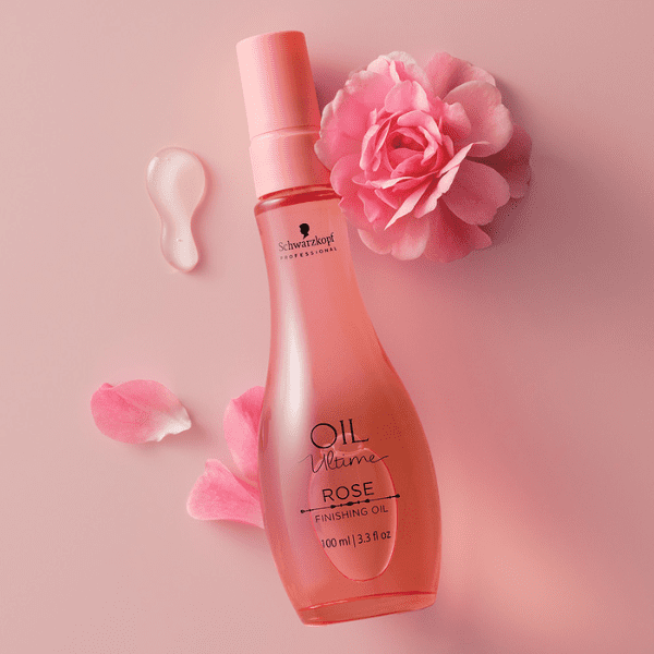 Schwarzkopf - Aceite OIL ULTIME de ROSA para cabello normal a fino 100 ml