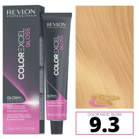Revlon - Baño COLOR EXCEL GLOSS 9.3 Golden Honey (sin amoniaco) 70 ml