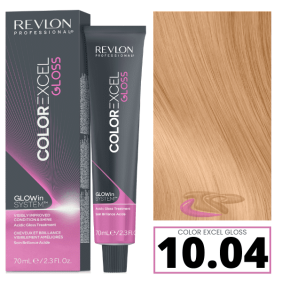 Revlon - Baño COLOR EXCEL GLOSS 10.04 Soft Peach (sin amoniaco) 70 ml