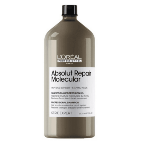 L`Oréal Serie Expert - Champú ABSOLUT REPAIR MOLECULAR repara y fortalece 1500 ml