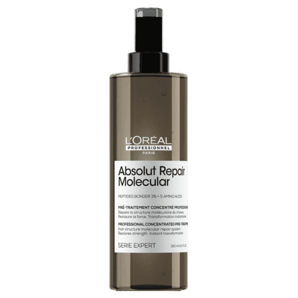 L`Oréal Serie Expert - Spray Pre-Tratamiento ABSOLUT REPAIR MOLECULAR repara y fortalece 190 ml