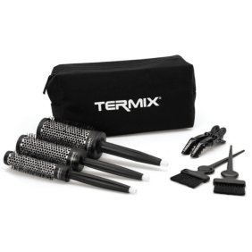 Termix - Kit RENUEVA YA con 3 cepillos clásico (23 - 32 - 43 mm) + 2 paletinas + 2 pinzas dragón + Neceser