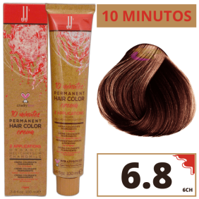 JJ`s - Tinte 10 MINUTOS Nº 6.8 Rubio Oscuro Chocolate (6CH) 100 ml