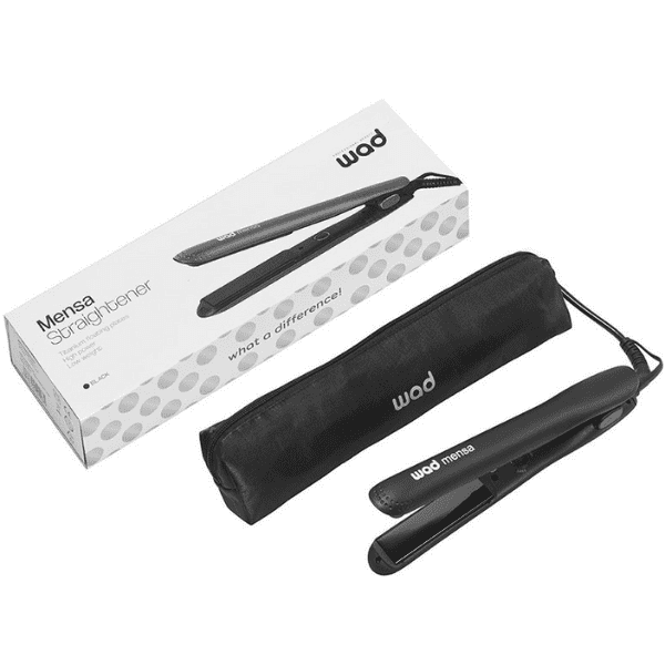 Wad - Plancha de pelo MENSA NEGRA (placa de titanio mediana)