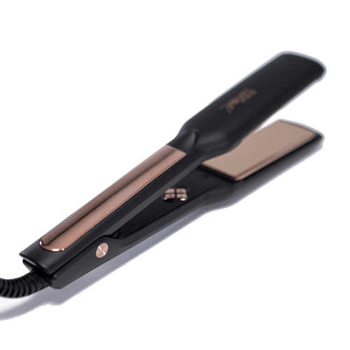 Eurostil - Plancha de pelo profesional COPPER (placa ancha) (09036)